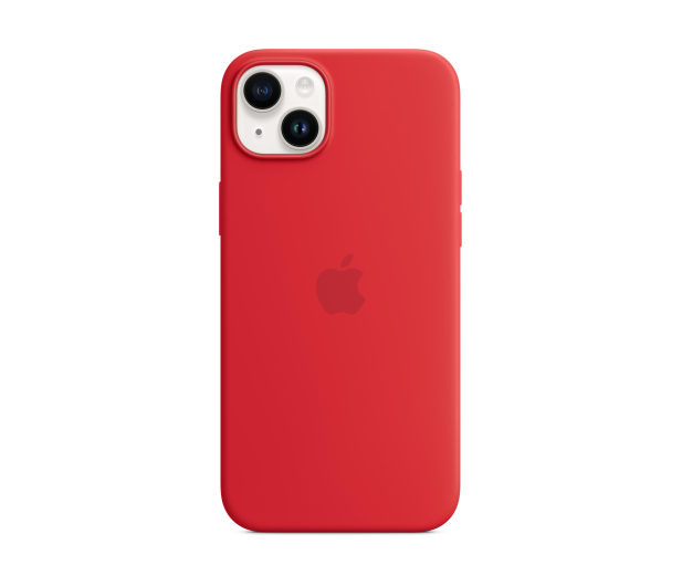 Apple Silikonowe etui z MagSafe iPhone 14 (PRODUCT)RED - 1070982 - zdjęcie